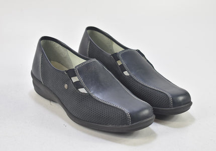 Medicus Damen Halbschuhe Slipper Ballerinas UK 7 Nr. 24-X 1369-Schuh-Gebraucht-secondhand