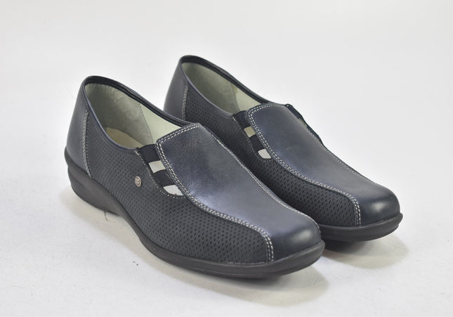Medicus Damen Halbschuhe Slipper Ballerinas UK 7 Nr. 24-X 1369-Schuh-Gebraucht-secondhand