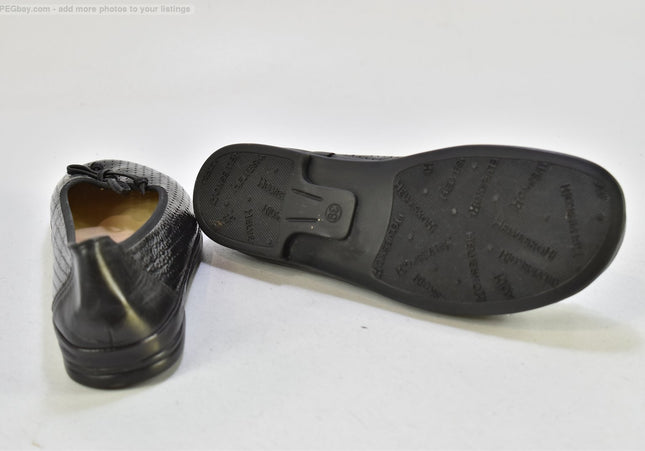 Helvesko Damen Halbschuhe Slipper Ballerinas EUR 39 Nr. 25-U 1434 - Schuh-Gebraucht - Second-hand - gebrauchte Schuhe