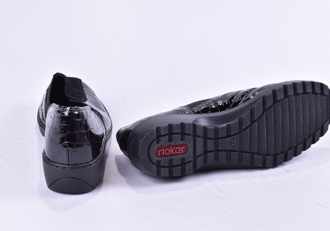Rieker Damen Halbschuhe Slipper Ballerinas EUR 37 Nr. 24-F 777-Schuh-Gebraucht-secondhand