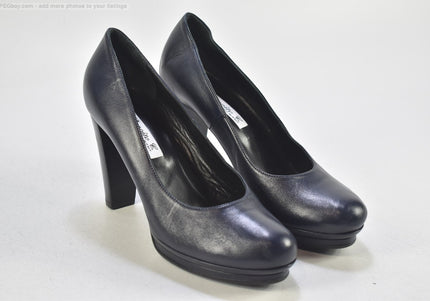 Benoite C. Damen Pumps High Heels EUR 39,5 Nr. 25-J 408-Schuh-Gebraucht-secondhand