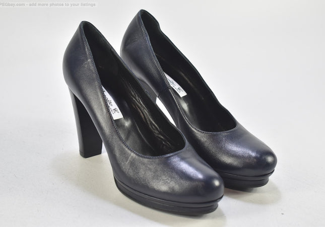 Benoite C. Damen Pumps High Heels EUR 39,5 Nr. 25-J 408-Schuh-Gebraucht-secondhand