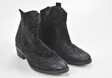 Damen Stiefelette Boots EUR 37 Nr. 24-F 389-Schuh-Gebraucht-secondhand