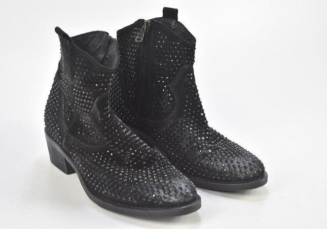 Damen Stiefelette Boots EUR 37 Nr. 24-F 389-Schuh-Gebraucht-secondhand
