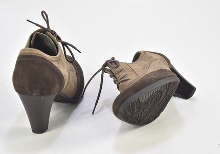 Gabor Damen Halbschuhe Freizeitschuhe UK 3,5 Nr. 24-F 2602-Schuh-Gebraucht-secondhand