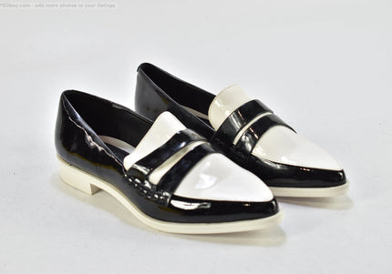 Kenzo Damen Halbschuhe Slipper Ballerinas EUR 37 Nr. 25-T 2210-gebrauchte Schuhe-second hand-SchuhGebraucht