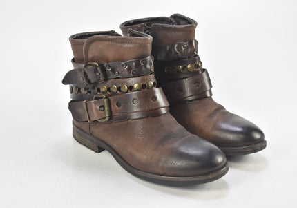 YKX&Co Damen Stiefelette Boots EUR 36 Nr. 24-J 3618-Schuh-Gebraucht-secondhand