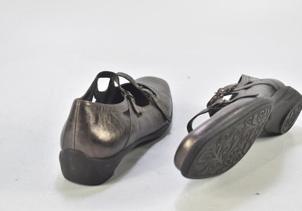 Durea Damen Halbschuhe Slipper Ballerinas UK 7 Nr. 24-X 1371-Schuh-Gebraucht-secondhand