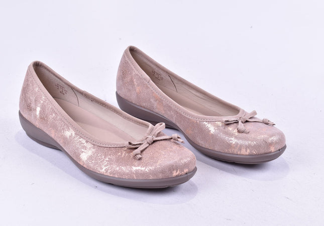 Hotter Damen Halbschuhe Slipper Ballerinas UK 4 Nr. 24-J 4826-Schuh-Gebraucht-secondhand