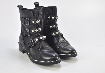Tamaris Damen Stiefelette Boots EUR 37 Nr. 24-B 2457-Schuh-Gebraucht-secondhand