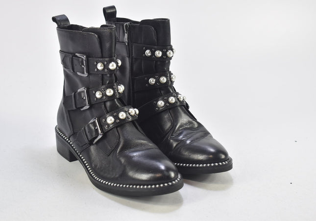 Tamaris Damen Stiefelette Boots EUR 37 Nr. 24-B 2457-Schuh-Gebraucht-secondhand