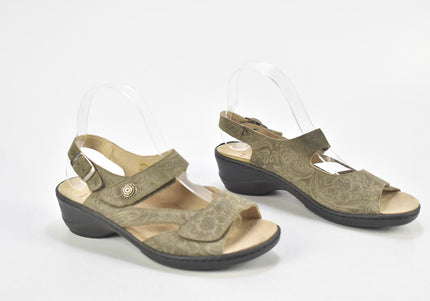 Goldkrone Damen Sandale Sandalette UK 5 Nr. 24-SD 665-Schuh-Gebraucht-secondhand