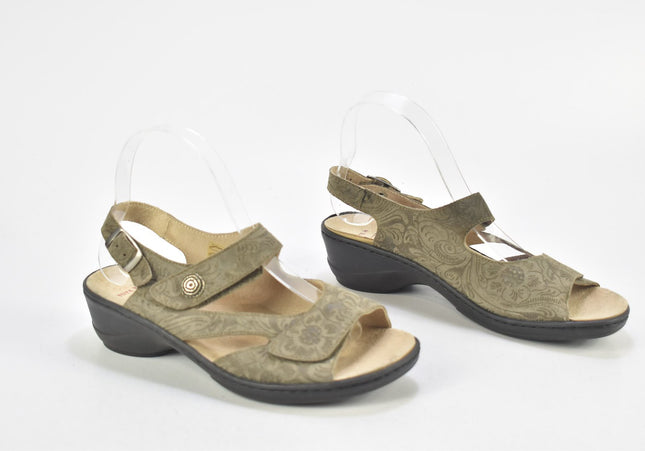 Goldkrone Damen Sandale Sandalette UK 5 Nr. 24-SD 665-Schuh-Gebraucht-secondhand