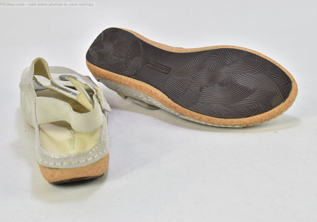 Waldläufer Damen Sandale Sandalette UK 7 Nr. 25-S 4072-SchuhGebraucht