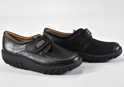 Florett Damen Halbschuhe Slipper Ballerinas UK 4 Nr. 24-M 2476-Schuh-Gebraucht-secondhand