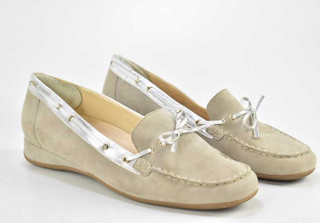 Hassia Damen Halbschuhe Slipper Ballerinas UK 7,5 Nr. 23-A 3321-Schuh-Gebraucht-secondhand