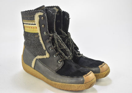 Tecnica Damen Stiefelette Boots EUR 40,5 Nr. 24-B 791-Schuh-Gebraucht-secondhand