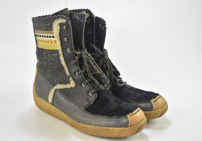 Tecnica Damen Stiefelette Boots EUR 40,5 Nr. 24-B 791-Schuh-Gebraucht-secondhand
