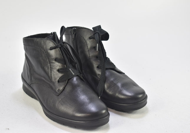 Semler Damen Stiefelette Boots UK 4 Nr. 24-B 1664-Schuh-Gebraucht-secondhand