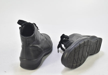 Semler Damen Stiefelette Boots UK 4 Nr. 24-B 1664-Schuh-Gebraucht-secondhand