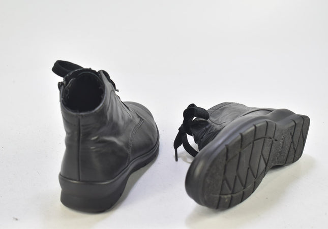 Semler Damen Stiefelette Boots UK 4 Nr. 24-B 1664-Schuh-Gebraucht-secondhand