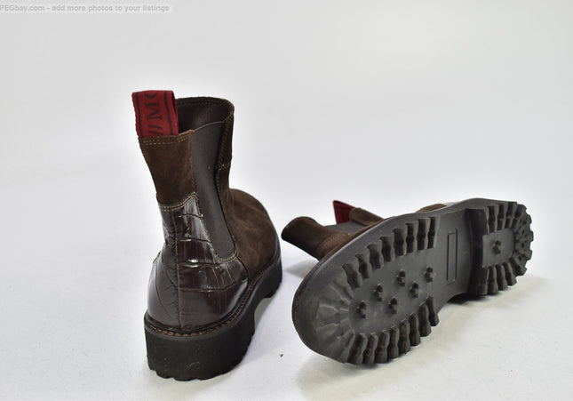 Marc O´Polo Damen Stiefelette Boots UK 3,5 Nr. 25-B 701-gebrauchte schuhe-second hand-SchuhGebraucht