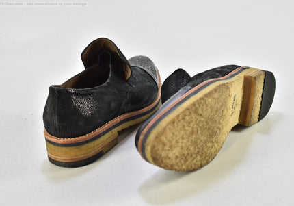 Zinda Damen Halbschuhe Slipper Ballerinas EUR 39 Nr. 25-T 2213-gebrauchte Schuhe-second hand-SchuhGebraucht