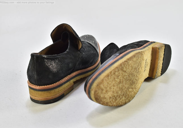 Zinda Damen Halbschuhe Slipper Ballerinas EUR 39 Nr. 25-T 2213-gebrauchte Schuhe-second hand-SchuhGebraucht