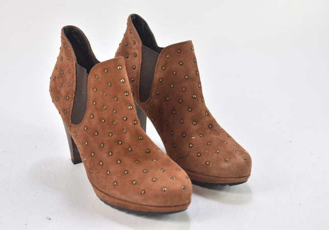 Paul Green Damen Stiefelette Boots UK 3,5 Nr. 24-B 1665-Schuh-Gebraucht-secondhand