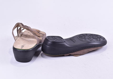 Rohde Damen Sandale Pantolette EUR 37 Nr. 24-SD 1115-Schuh-Gebraucht-secondhand