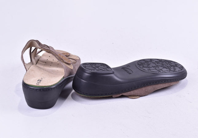 Rohde Damen Sandale Pantolette EUR 37 Nr. 24-SD 1115-Schuh-Gebraucht-secondhand