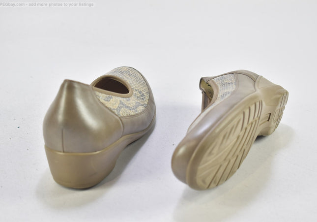 Waldläufer Damen Pumps High Heels UK 5,5 Nr. 25-F 1068-Schuh-Gebraucht-secondhand