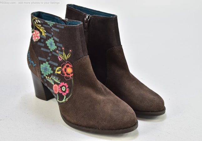 Desigual Damen Stiefelette Boots EUR 37 Nr. 24-B 6192-Schuh-Gebraucht-secondhand