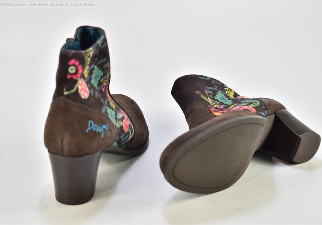 Desigual Damen Stiefelette Boots EUR 37 Nr. 24-B 6192-Schuh-Gebraucht-secondhand
