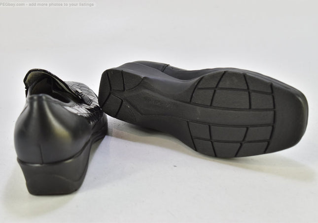 Waldläufer Damen Halbschuhe Slipper Ballerinas UK 5 Nr. 25-U 1441 - Schuh-Gebraucht - Second-hand - gebrauchte Schuhe