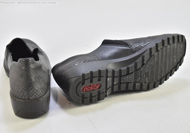 Rieker  Damen Halbschuhe Slipper Ballerinas  EUR 41 Nr. 26-Y 738