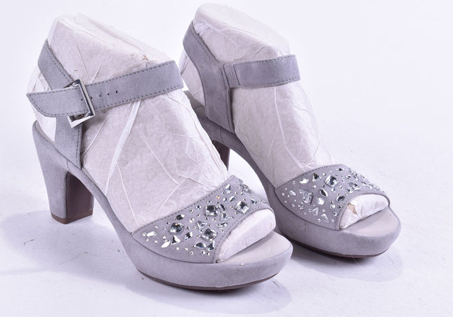 Gabor Damen Sandale Sandalette UK 4 Nr. 24-SD 3795-Schuh-Gebraucht-secondhand