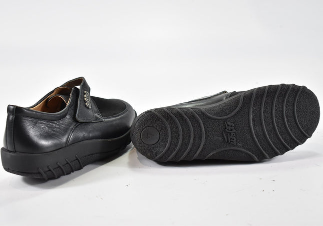 Florett Damen Halbschuhe Slipper Ballerinas UK 4 Nr. 24-M 2476-Schuh-Gebraucht-secondhand