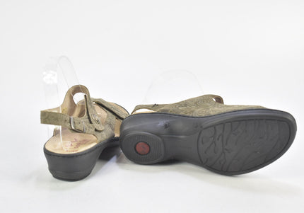 Goldkrone Damen Sandale Sandalette UK 5 Nr. 24-SD 665-Schuh-Gebraucht-secondhand