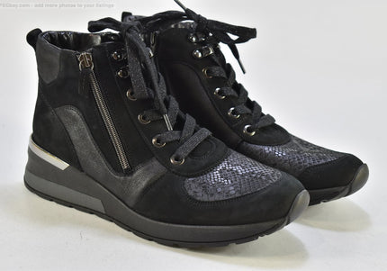 Waldläufer  Damen Stiefelette Boots  UK 8,5 Nr. 26-B 262