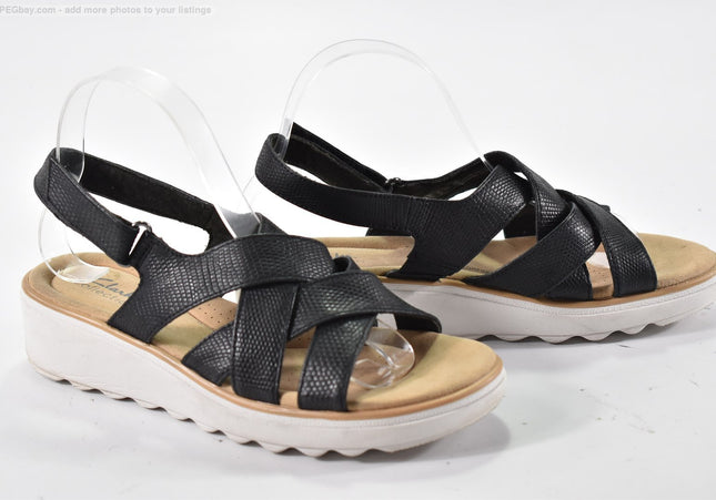 Clarks Damen Sandale Sandalette EUR 39,5 Nr. 25-S 3580-SchuhGebraucht