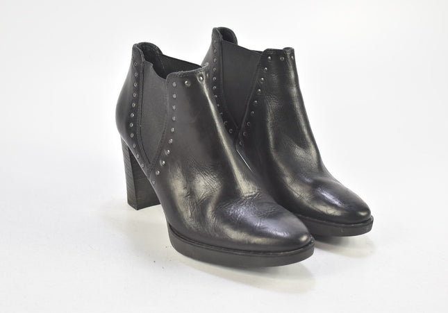 Paul Green Damen Stiefelette Boots UK 4 Nr. 24-F 1254-Schuh-Gebraucht-secondhand