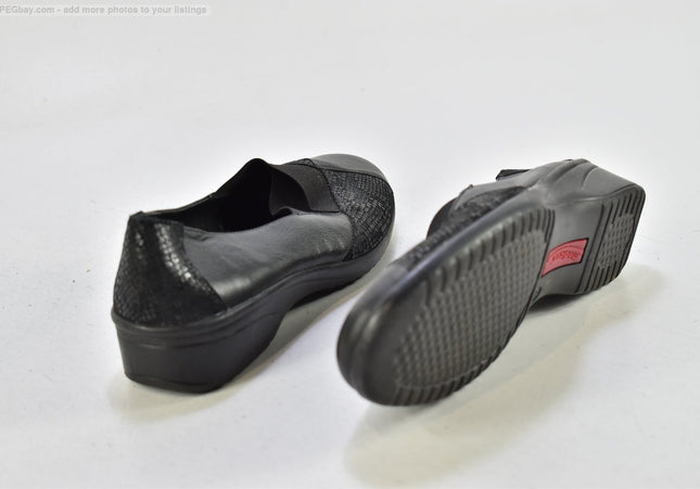 Medicus Damen Halbschuhe Slipper Ballerinas UK 5,5 Nr. 25-T 2216-gebrauchte Schuhe-second hand-SchuhGebraucht