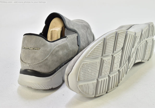 Skechers Herren Halbschuhe Slipper EUR 47,5 Nr. 25-T 958-gebrauchte schuhe-second hand-SchuhGebraucht