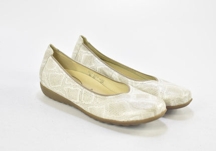 Waldläufer  Damen Halbschuhe Slipper Ballerinas  UK 4 Nr. 24-J 4125
