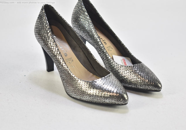 Tamaris Damen Pumps High Heels EUR 37 Nr. 25-F 1073-Schuh-Gebraucht-secondhand