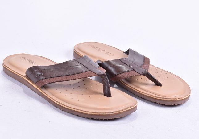 Geox Herren Sandale Pantolette EUR 46 Nr. 24-SD 3667-Schuh-Gebraucht-secondhand