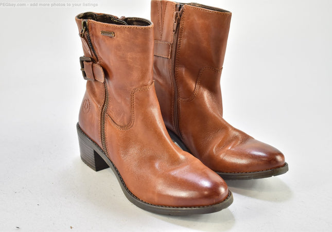 Bugatti Damen Stiefelette Boots EUR 37 Nr. 24-B 6197-Schuh-Gebraucht-secondhand