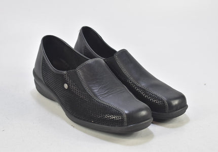 Medicus Damen Halbschuhe Slipper Ballerinas UK 7 Nr. 24-X 1381-Schuh-Gebraucht-secondhand