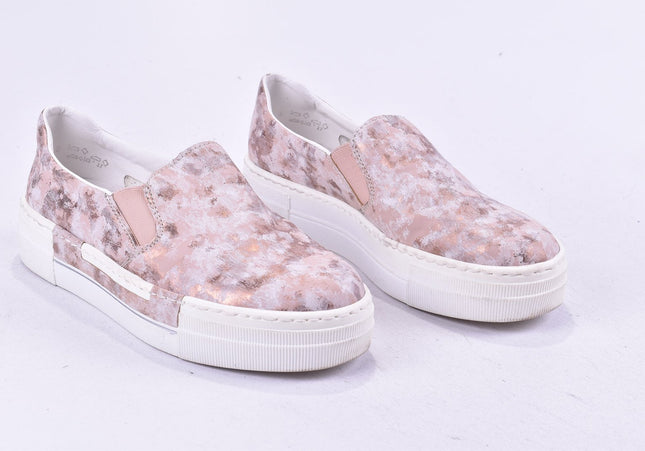 Rieker Damen Halbschuhe Slipper Ballerinas EUR 36 Nr. 24-J 4836-Schuh-Gebraucht-secondhand
